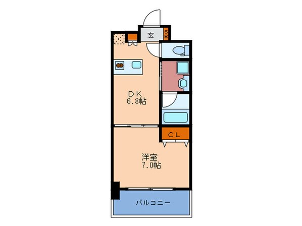 ジュ－ム神山の物件間取画像